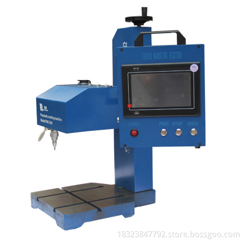 zixu free shipping desktop dot pin cnc pneumatic marking machine